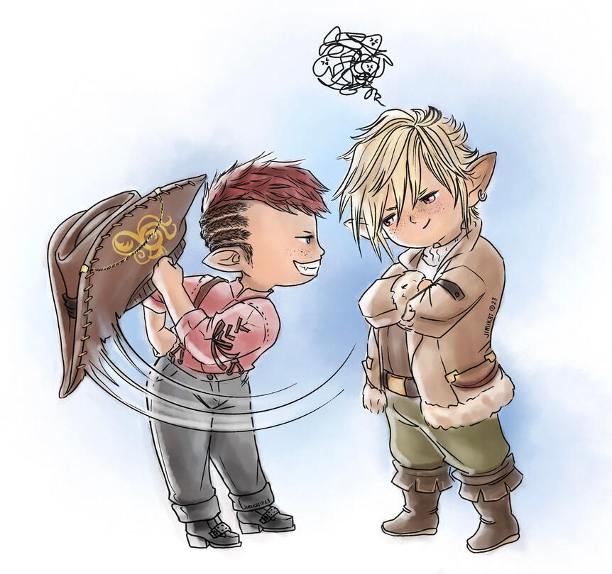 By Jimikat, Pakeke doin' the classic Ruckus Hatswipe